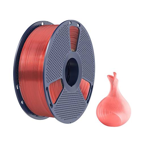 SUNLU PLA Transparan �effaf Filament K�rm�z� 1.75mm 1kg