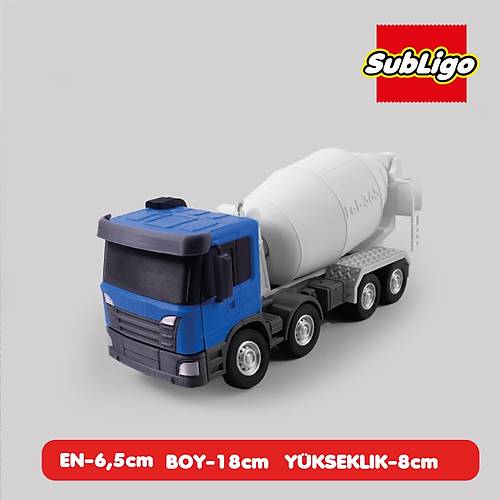 Subligo Beton Mikseri Model Oyuncak