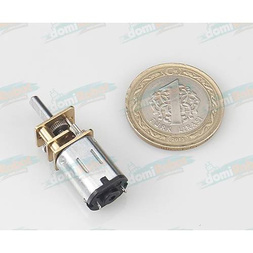 12V 600RPM 1:50 Redktrl Mini DC Motor