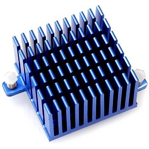 ODROID-XU4 iin Fan 40 x 40 x 25 mm Tall Blue Heat Sink