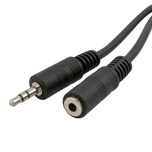 3.5mm Dii - Erkek Stereo Spiralli Audio Uzatma Kablosu L:3m