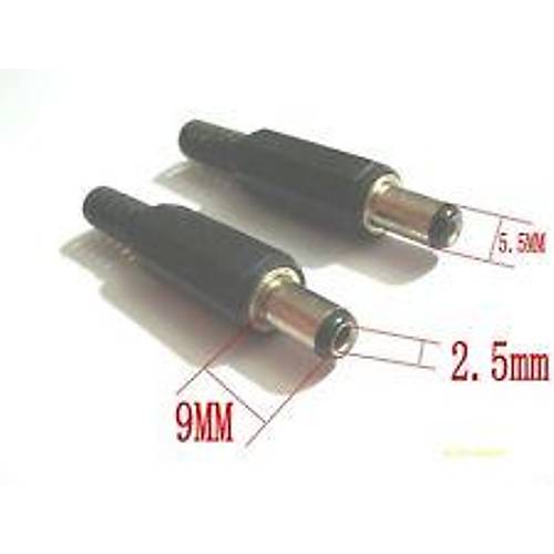 Erkek Kablo Tipi Power Soketi 2.1mm/9mm (5adet)