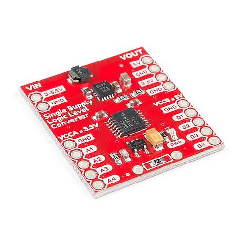 SparkFun Lojik Seviye Dntrc - 4Kanal ift Ynl - Tek G Kaynakl