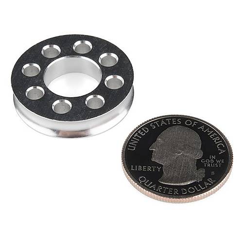 Actobotics Pulley - Hub Mount (1.0 inc; 0.5 inc; Bore) / O-Ring Makara