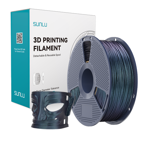 SUNLU PLA Filament Galaksi Starlit Flow 1.75mm 1kg