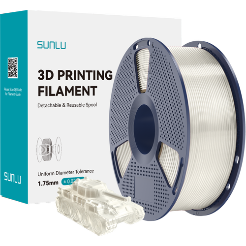SUNLU PLA Transparan �effaf Filament 1.75mm 1kg