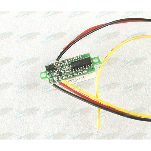 Voltmetre DC 0.28inc 3.5-30V - YE��L - 3 Telli