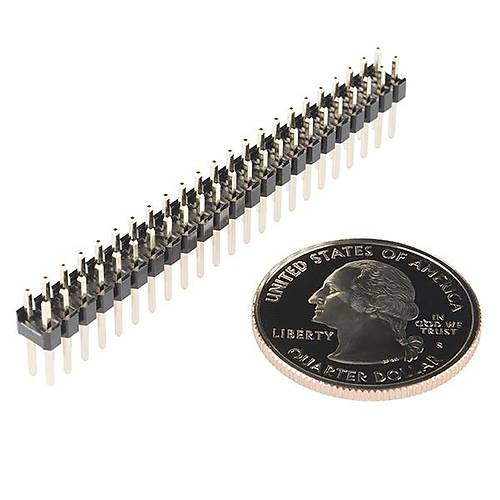 Header PTH - 2x23-pin Erkek Breadboard Uyumlu (PTH, 0.1 inc)