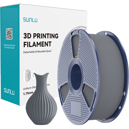 SUNLU PLA Filament Gri 1.75mm 1kg