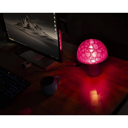 Mantar Gece Lambas� - Magenta