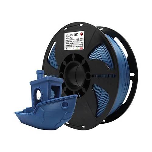 Elas PETG Plus Filament Sedefli Mavi 1.75mm 1Kg