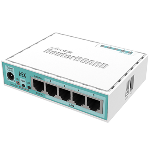 Mikrotik RB750Gr3 HEX 5xGigabit LAN, USB, L4, Router / Firewall / Hotspot
