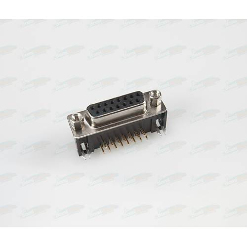 Rs232 15 Pin 90C Dii Seri Port Konnektr (PCB Tip)