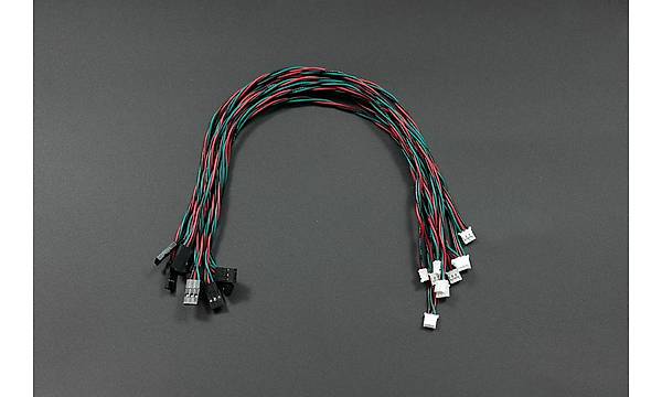 DFRobot Arduino Sensor Kablosu L:30cm - Sensor Cable For Arduino (5 Adet)