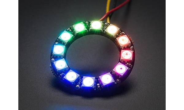 NeoPixel WS2812 5050 12'li Halka RGB LED