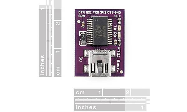 LilyPad FTDI Basic Breakout - 5V - Orjinal Ürün