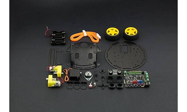 DFRobot Turtle 2WD Temel Arduino Robot Kiti - iOS Uyumlu