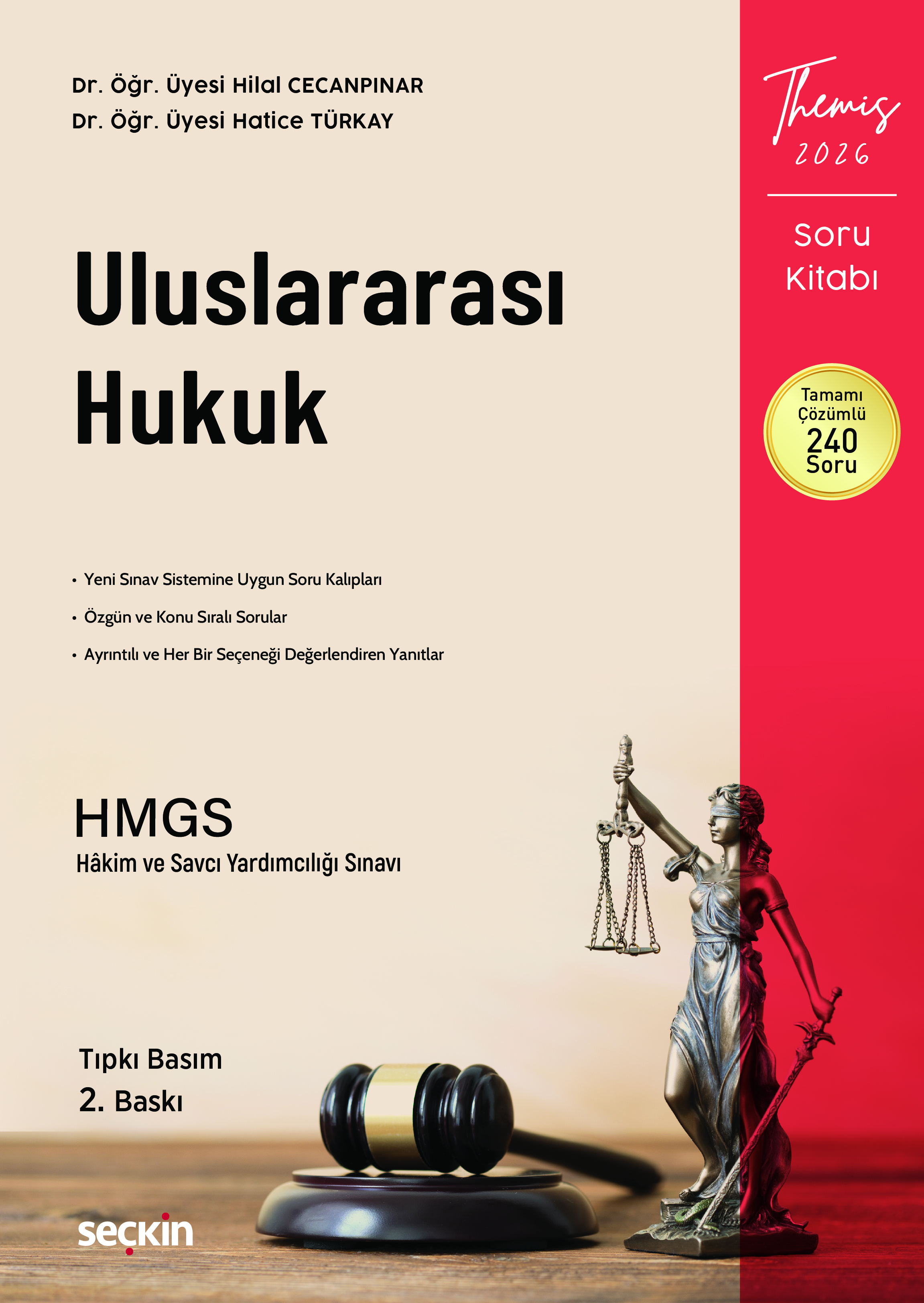 THEMIS  Medeni Hukuk I Soru Kitabı İsmail Ercan 8. Baskı,  Ocak 2026