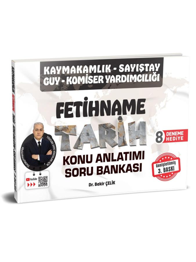 Kaymakamlık FETİHNAME Tarih Konu Anlatımlı Soru Bankası (Bekir Çelik)