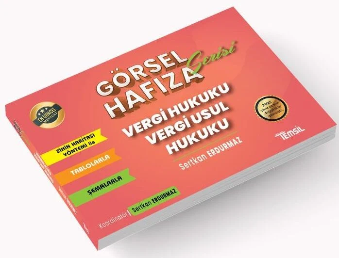 Temsil Yayınları Hakimlik Vergi Hukuku, Vergi Usul Hukuku Görsel Hafıza Serisi - Sertkan Erdurmaz