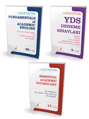 Pelikan YDS Tam Hazırlık Seti Türkçe Açıklamalı Gramer - Kelime - Deneme(Cesur Öztürk) Pelikan Yayınevi