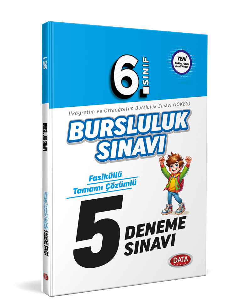 Data Yayınları 2026 6. Sınıf Bursluluk Sınavı Fasikül 5 Deneme Sınavı-Baskı Yılı 2026