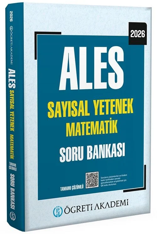 Öğreti 2026 ALES Sayısal Yetenek Matematik Soru Bankası Çözümlü Öğreti Akademi