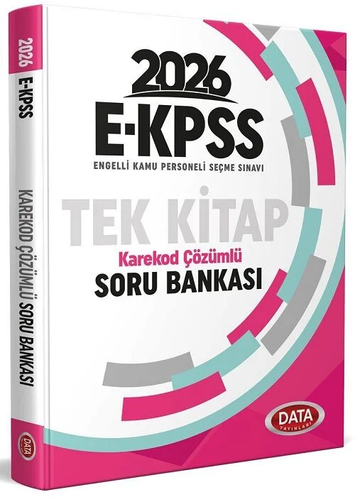 Data 2026 EKPSS Soru Bankası Çözümlü Tek Kitap Data Yayınları
