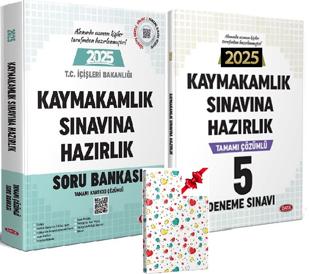 Data Yayınları 2025 Kaymakamlık Soru Bankası&5 Deneme Seti (HEDİYELİ)