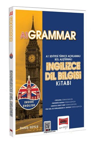 Yargı Grammar A1 İngilizce Dil Bilgisi Kitabı - Danış Soylu Yargı Yayınları