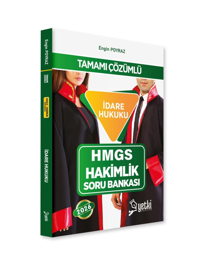 Yetki Yayınları 2026 HMGS Hakimlik İdare Hukuku Soru Bankası (Özer Hoca)