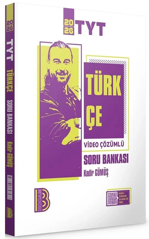 Benim Hocam 2026 YKS TYT Türkçe Soru Bankası Çözümlü - Kadir Gümüş Benim Hocam Yayınları