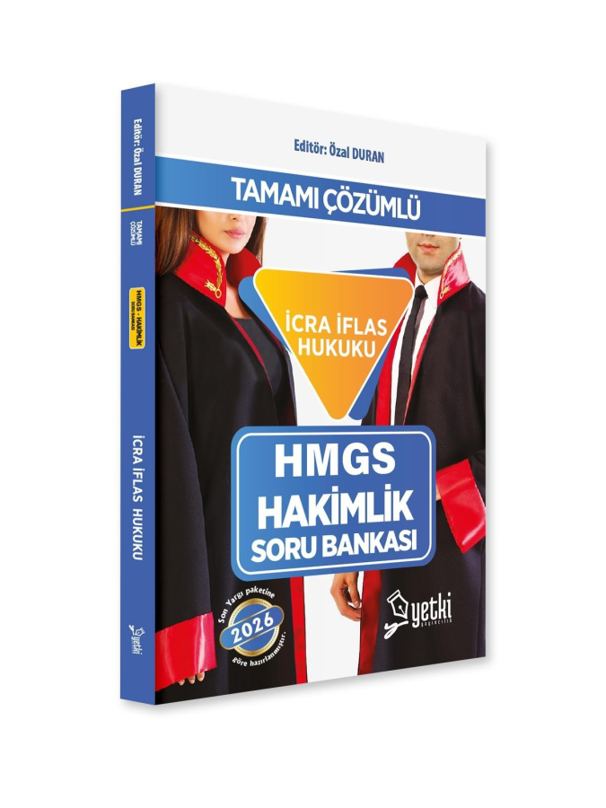 Yetki Yayınları 2026 HMGS Hakimlik İcra İflas Hukuku Soru Bankası (Özal Duran)