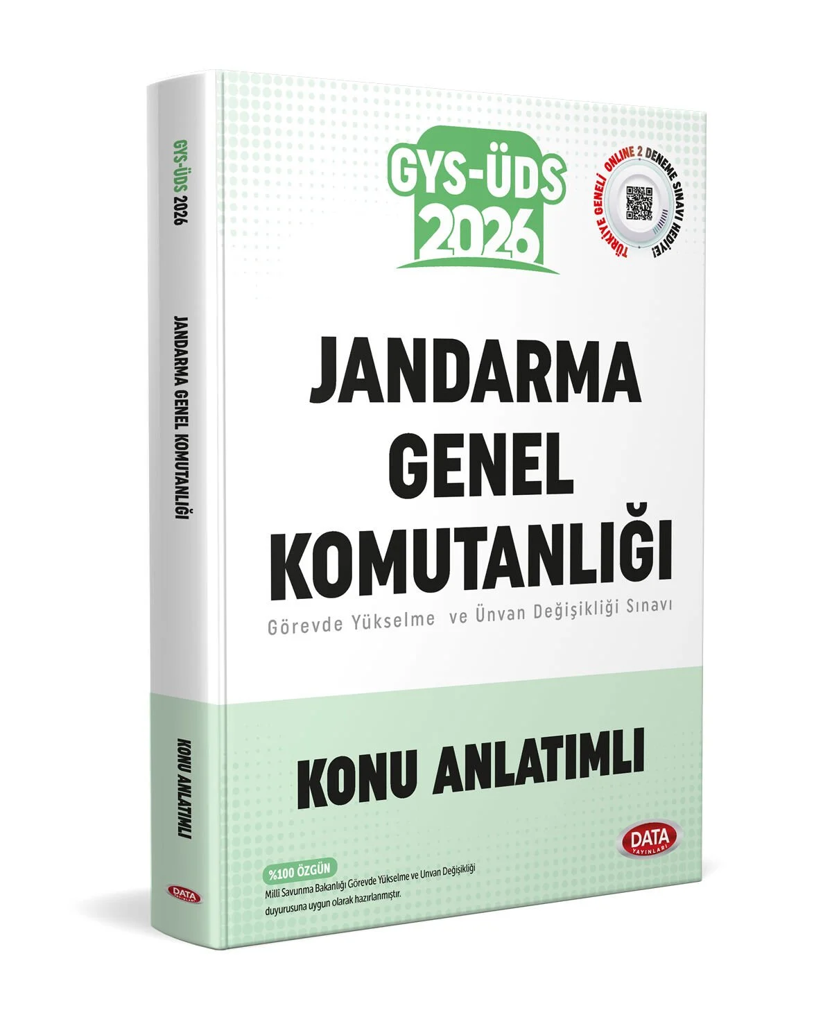 Data 2026 GYS ÜDS Jandarma Genel Komutanlığı Konu Anlatımlı Görevde Yükselme Ünvan Değişikliği Data Yayınları
