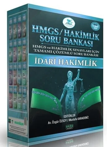 Savaş 2026 HUKAL HMGS ve İdari Hakimlik Soru Bankası Seti Çözümlü - Mustafa Karadeniz Savaş Yayınları