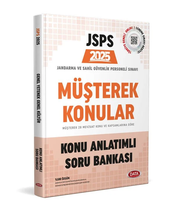 Data 2025 JSPS Müşterek Konular Konu Anlatımlı Soru Bankası Data Yayınları
