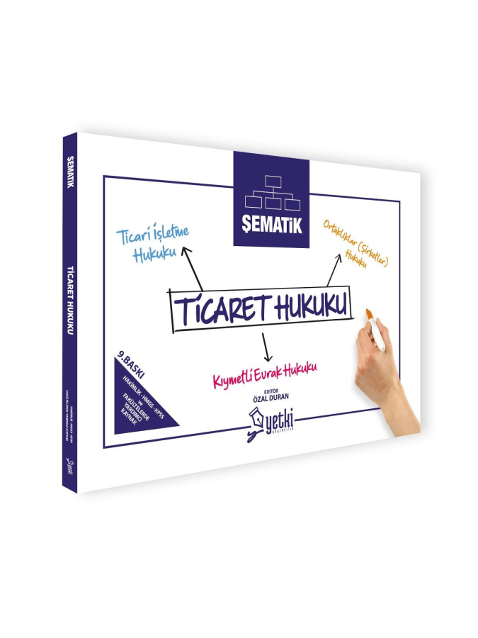 Yetki Yayınları 2026 Şematik Ticaret Hukuku (Özal Duran)