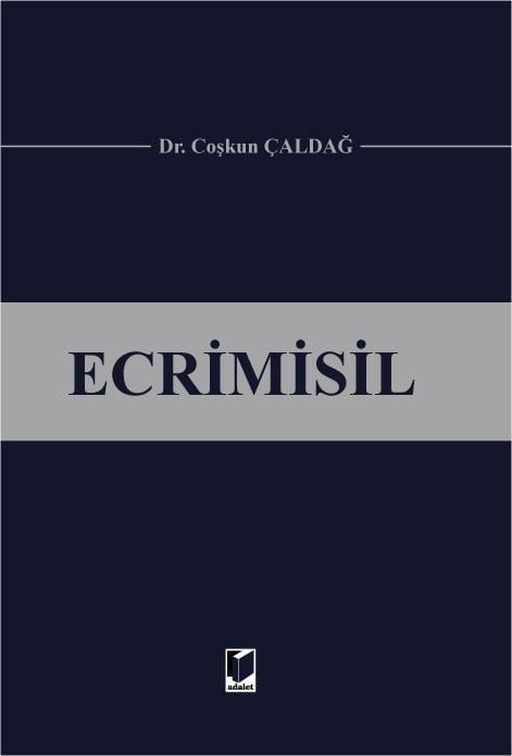 Adalet Yayınevi Ecrimisil (Coşkun Çaldağ)