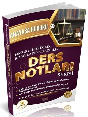 Savaş 2026 HUKAL HMGS Hakimlik Anayasa Hukuku Ders Notları Savaş Yayınları