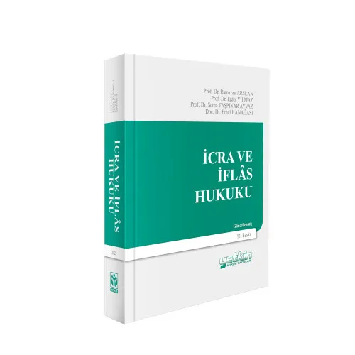 Yetkin Yayınları İcra ve İflas Hukuku (Ejder Yılmaz-Ramazan Arslan-Sema Taşpınar Ayvaz)