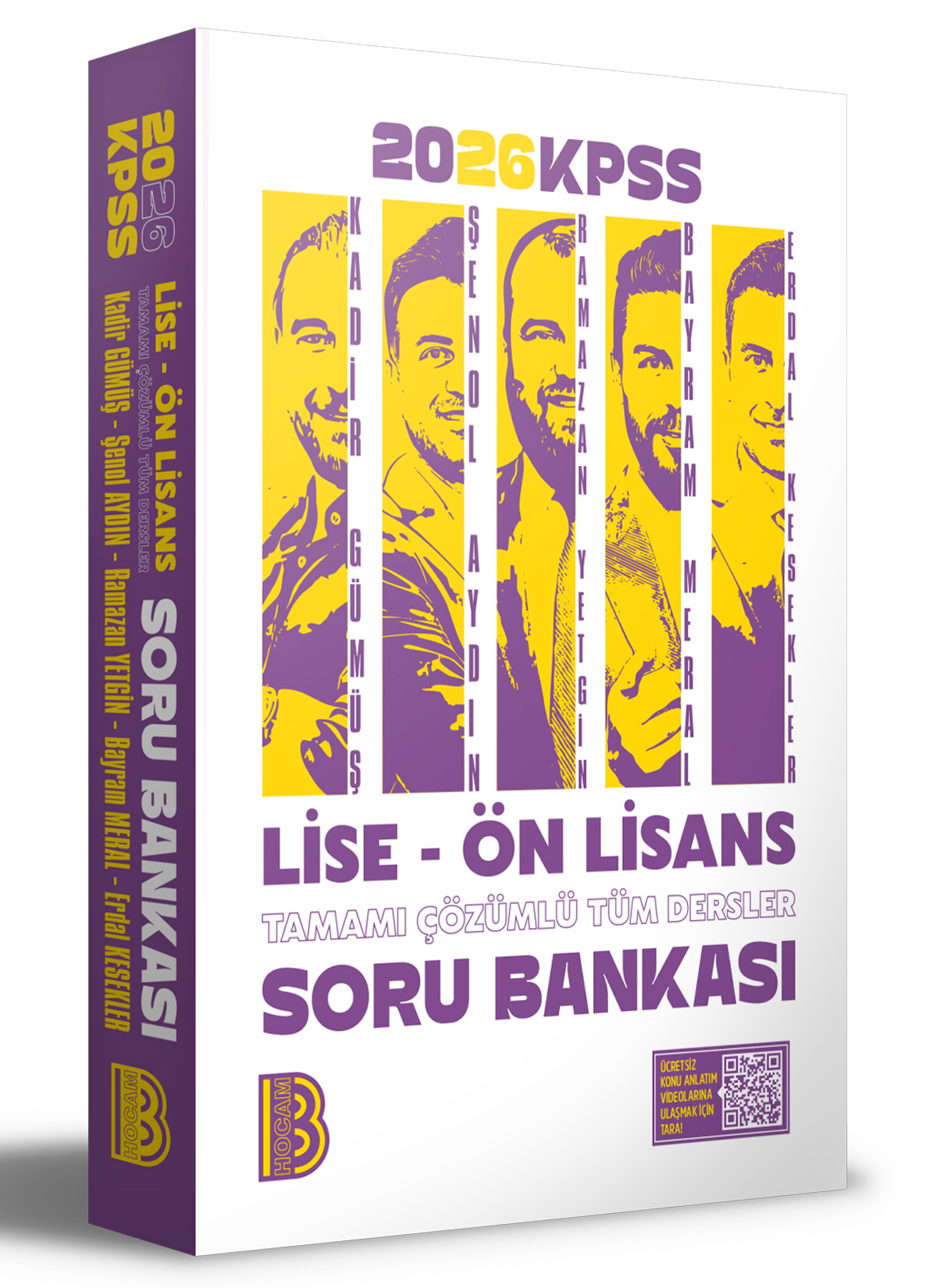Benim Hocam Yayınları 2026 Lise- Ön Lisans Tamamı Çözümlü Tüm Dersler Soru Bankası Benim Hocam Yayınları