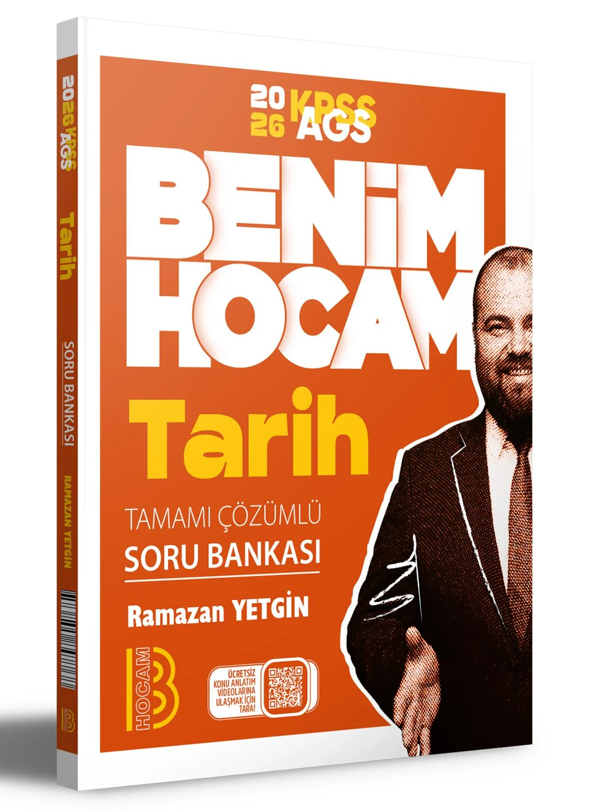 Benim Hocam Yayınları 2026 KPSS AGS Tarih Tamamı Çözümlü Soru Bankası Benim Hocam Yayınları