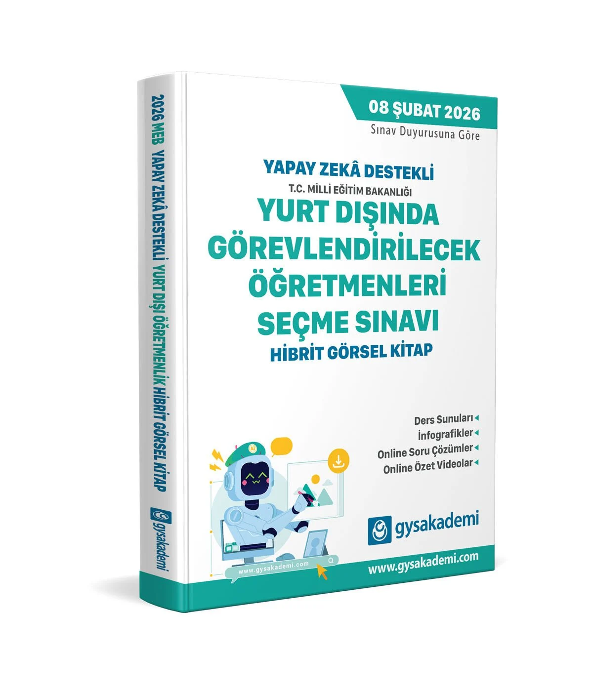 gysakademi 2026 Yapay Zeka Destekli Yurt Dışında Görevlendirilecek Öğretmenleri Seçme Sınavı