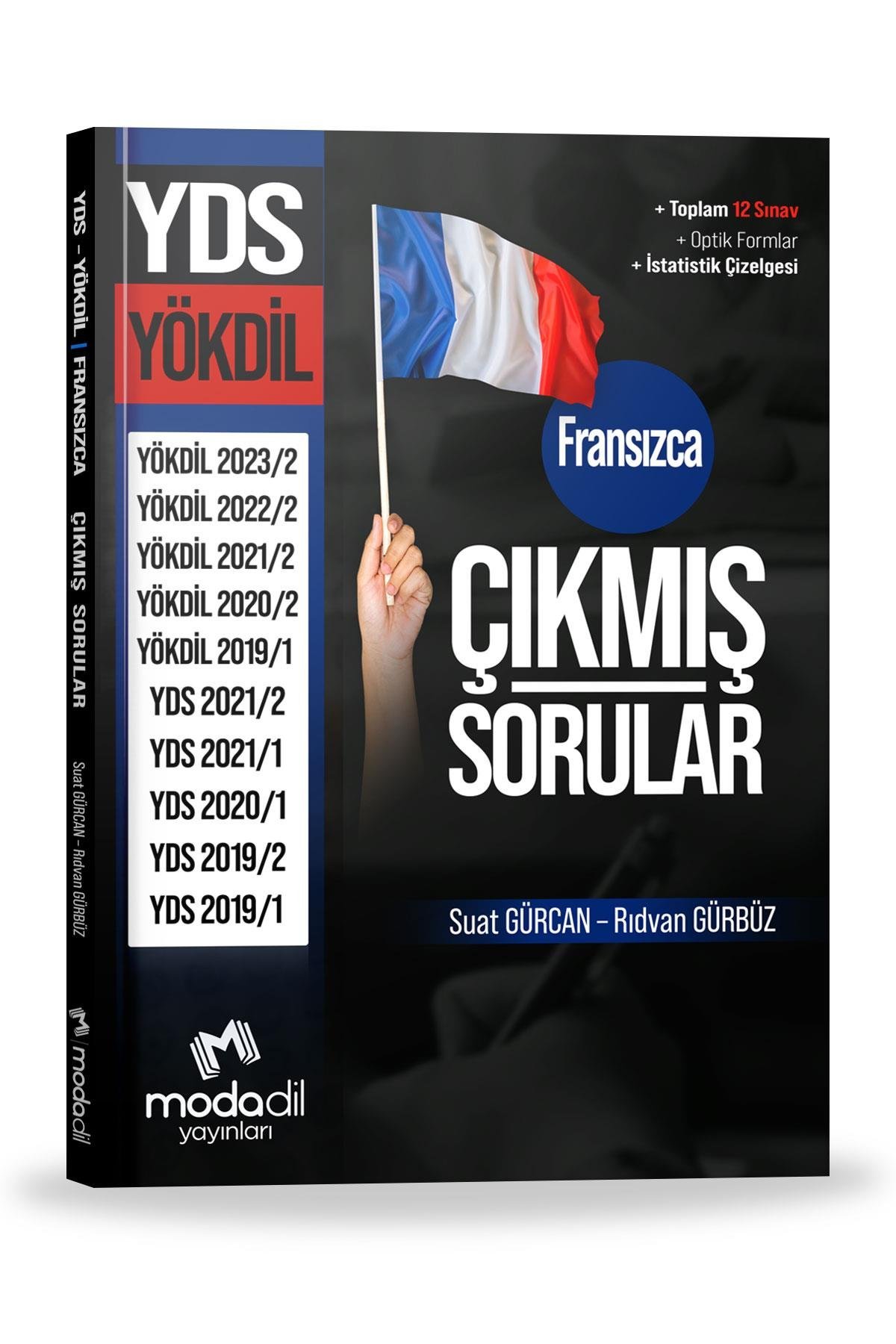 Modadil Yayınları Fransızca YDS - YÖKDİL Çıkmış Sorular Suat Gürcan, Rıdvan Gürbüz Modadil Yayınları