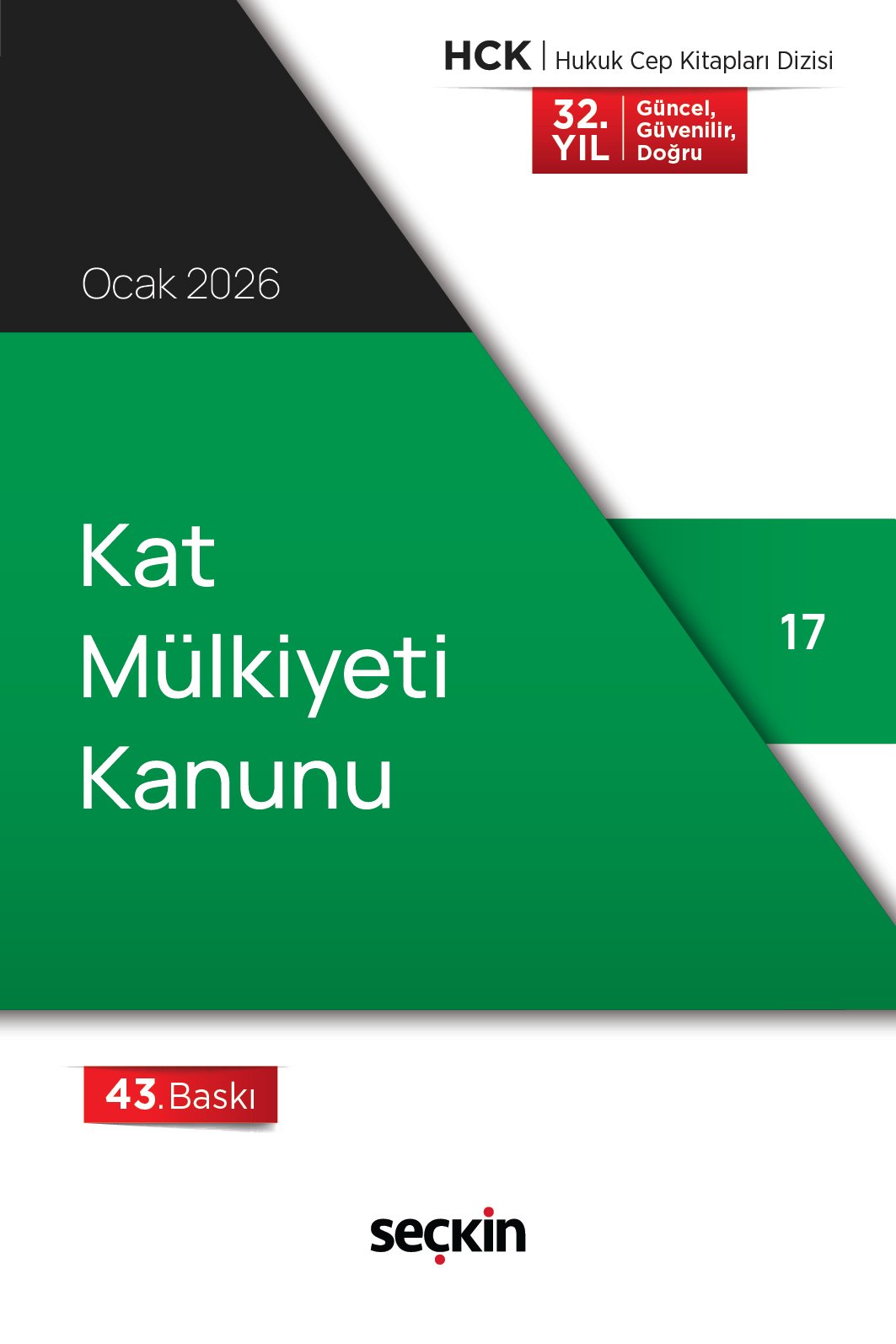 Seçkin Yayınevi Kat Mülkiyeti Kanunu 2026 (Cep Boy) Remzi Özmen
