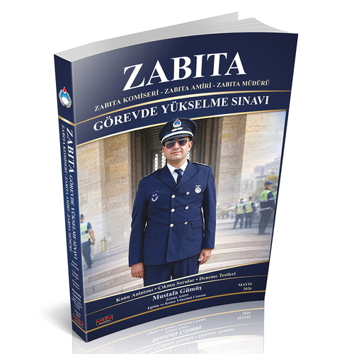 Savaş Yayınları 2026 ZABITA Zabıta Komiseri, Zabıta Amiri, Zabıta Müdürü Görevde Yükselme Sınavı Konu Anlatımı (Mustafa Gümüş)