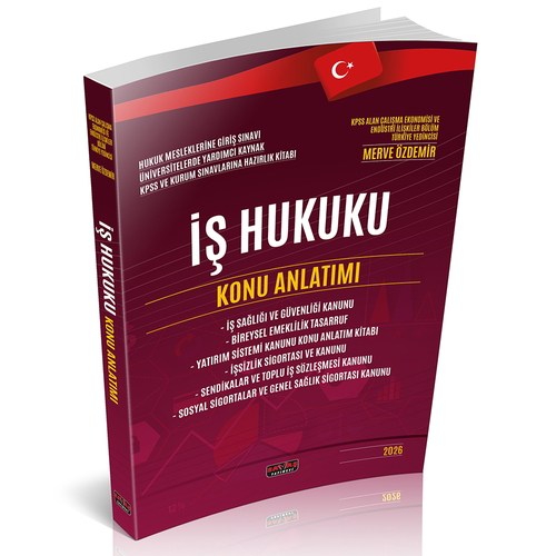 Savaş 2026 HMGS KPSS A Grubu İş Hukuku Konu Anlatımı - Merve Özdemir Savaş Yayınları
