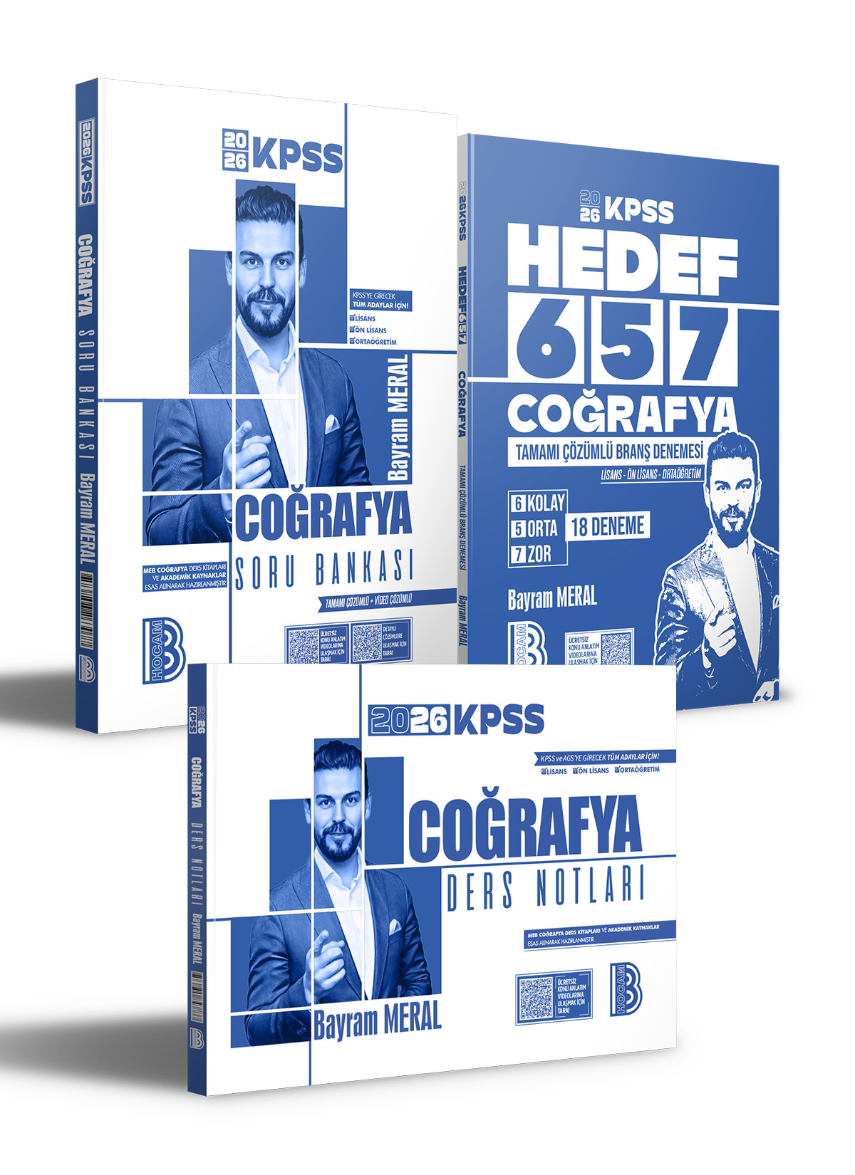 2026 KPSS Coğrafya Ders Notları, Soru Bankası ve Deneme Seti Benim Hocam Yayınları