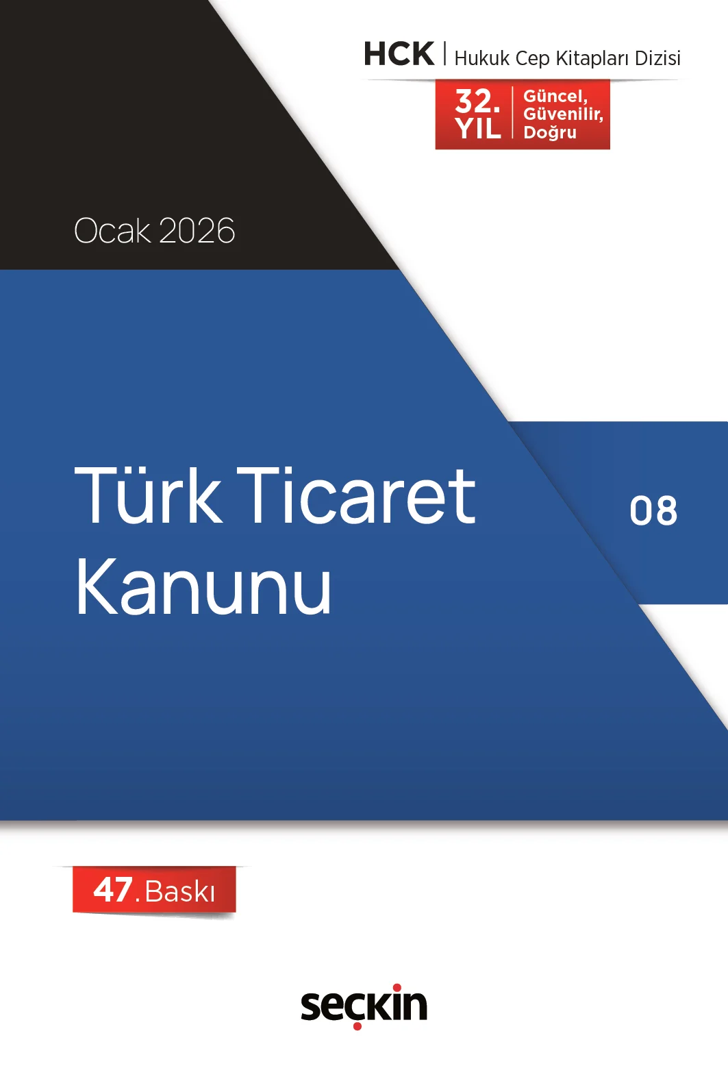 Seçkin 2026 Türk Ticaret Kanunu Cep Kitabı 47. Baskı Seçkin Yayınları