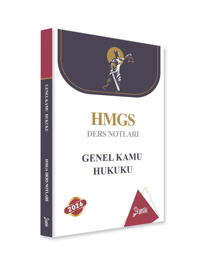 Yetki Yayınları 2026 HMGS Genel Kamu Hukuku Ders Notları (Hakan Hasanoğulları)